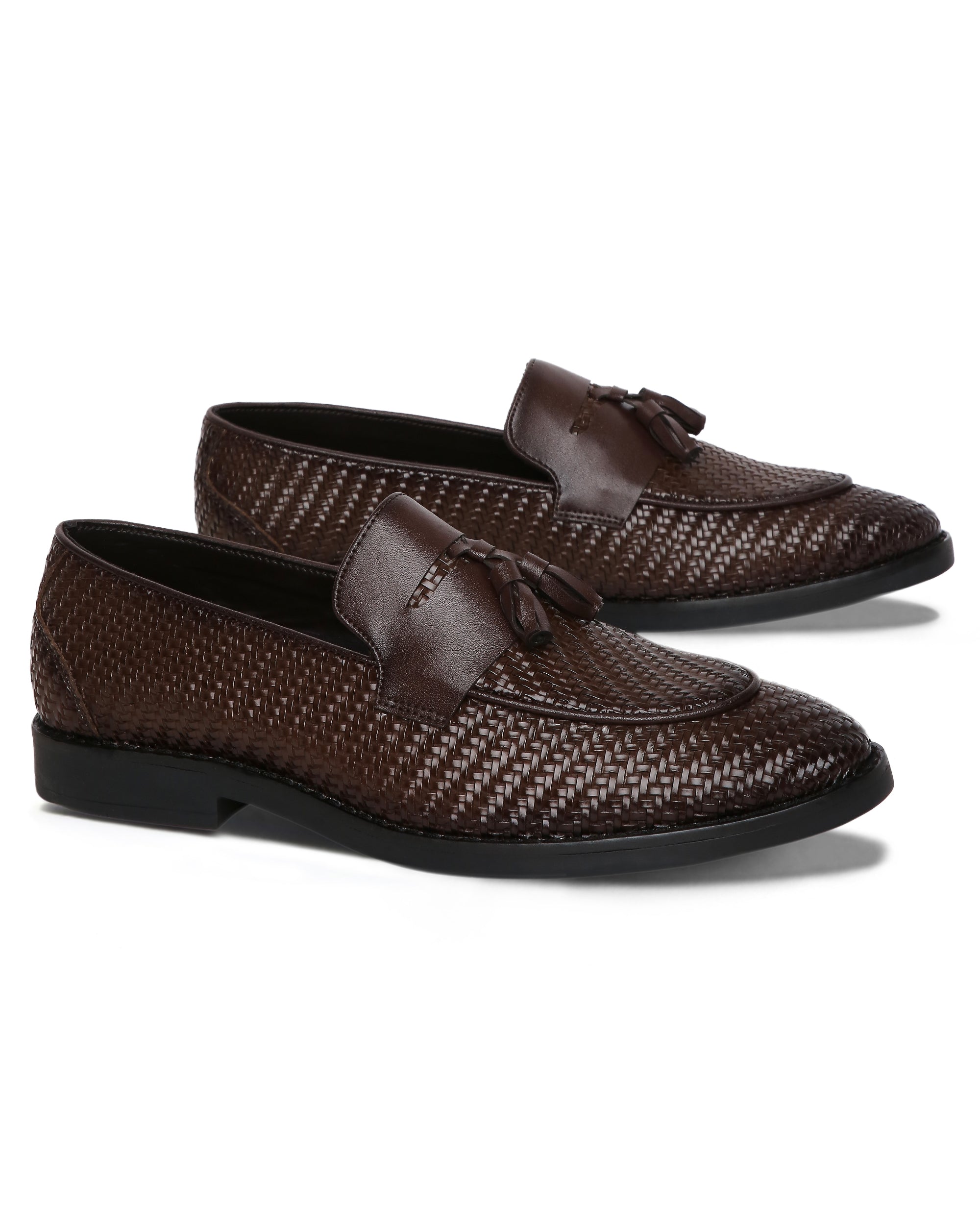 Zara Men's Woven Oxford Shoes